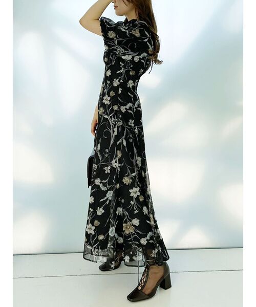 MERCURYDUO（マーキュリーデュオ）の「レースアップメッシュブーツ（ブーツ・レディース・アイボリー/ブラック/ブラウン・36/38）」の6枚目の写真