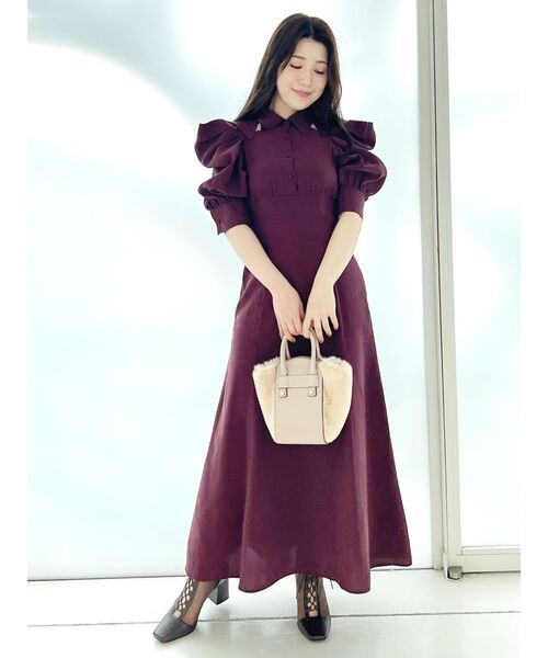 MERCURYDUO（マーキュリーデュオ）の「レースアップメッシュブーツ（ブーツ・レディース・アイボリー/ブラック/ブラウン・36/38）」の19枚目の写真