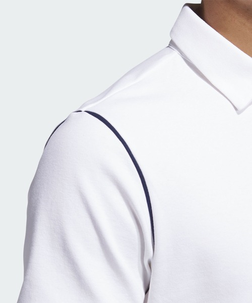 1週間限定値下げbogey boys ゴルフシャツ adidas ポロシャツ BOGEY BOYS ストライプポロ「adidas Golf