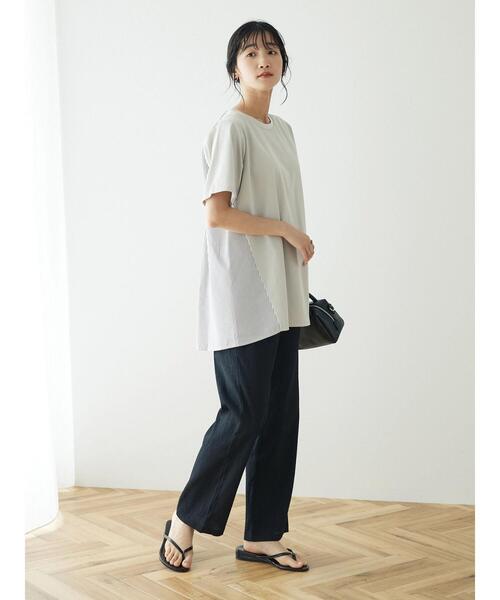 CRAFT STANDARD BOUTIQUE(クラフトスタンダードブティック)の「楊柳イージーパンツ(その他パンツ・レディース・ブラック/ブルー/グレー・M/L)」の19枚目の写真