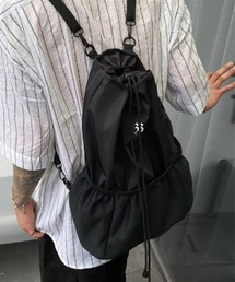 HOLY IN CODE（ホーリーインコード）の「HOLY IN CODE No.0189 string stopper nylon BAG（バックパック/リュック・メンズ）」