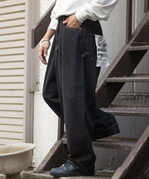 JOHN'S CLOSET | 【13】カラーデニム ワイドバギーパンツ(デニムパンツ)