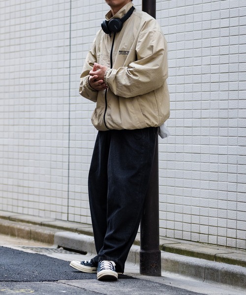 JOHN'S CLOSET（ジョンズクローゼット）の「【13】カラーデニム ワイドバギーパンツ（デニムパンツ・メンズ・グリーン/ブラウン/パープル/ブラック・MEDIUM/LARGE）」の8枚目の写真