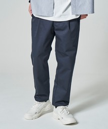 【UNIVERSAL OVERALL】 T/C TWILL INDUSTRIAL PANTS / タックテーパードワイドパンツ