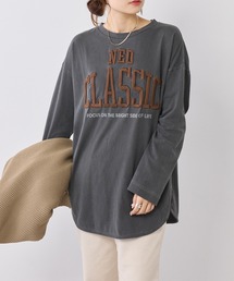 PUAL CE CIN | シリコン刺繍ロングスリーブ(Tシャツ/カットソー)
