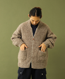 UNFOLLOW（アンフォロー）の「【FOLL / フォル】british wool fur cowchin blouson（カーディガン/ボレロ・メンズ）」
