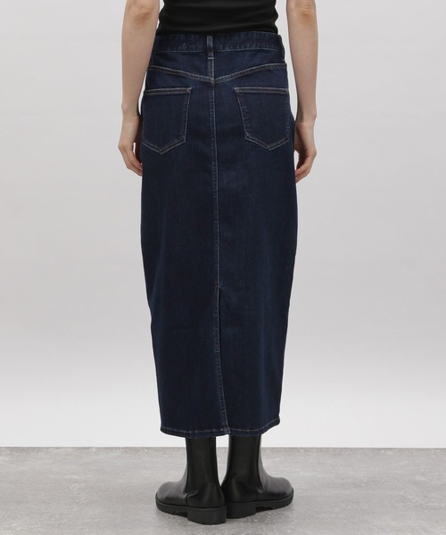 LAKOLE（ラコレ）の「デニムペンシルスカート / 975969（デニムスカート・レディース・ネイビー/ブルー・SMALL/MEDIUM）」の14枚目の写真