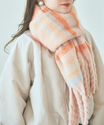 mysty woman | マルチボーダーストール 977916(マフラー)