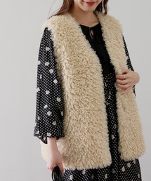 URBAN RESEARCH Sonny Label | フェイクファーベスト(ベスト)