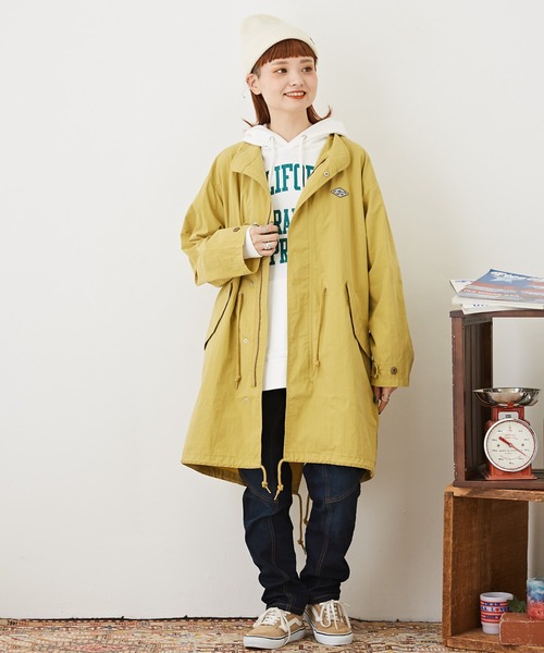 CUBE SUGAR（キューブシュガー）の「空紡糸スウェットロゴプリントプルオーバーパーカー（パーカー・レディース・ベージュ/マルチ/ピンク/ブルー/ホワイト・M）」の6枚目の写真