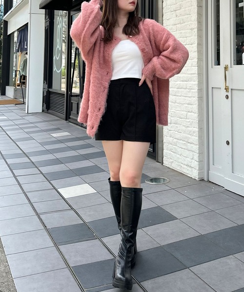 INGNI（イング）の「センターシームショート／パンツ（その他パンツ・レディース・グレー/ブラック・FREE）」の10枚目の写真