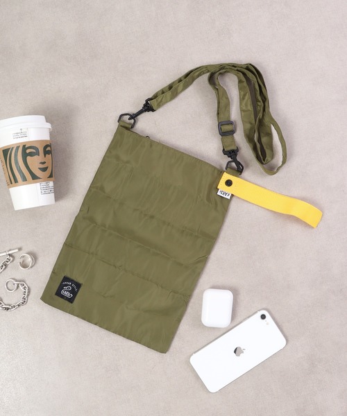 KAKSI(カクシ)の「KAKSI ショルダーエコBAG S(エコバッグ/サブバッグ・メンズ・グレー系/カーキ系/ネイビー系/ブラック系・FREE)」の3枚目の写真