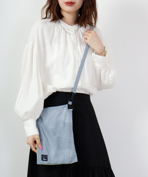 KAKSI(カクシ)の「KAKSI ショルダーエコBAG S(エコバッグ/サブバッグ・メンズ・グレー系/カーキ系/ネイビー系/ブラック系・FREE)」の17枚目の写真