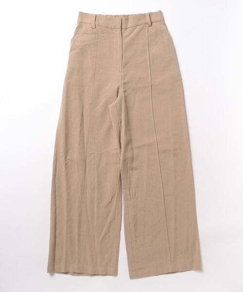 Jines（ジネス）の「リネンクロス センターピンタックパンツ（その他パンツ・レディース・ベージュ/ミント/ネイビー・38）」の22枚目の写真