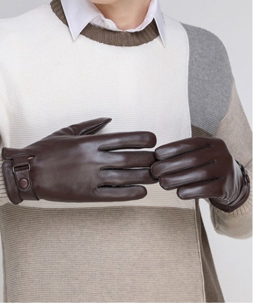 セール】【OKUOKU 0909】フェイクレザー 手袋 oku-gloves-611187927593 