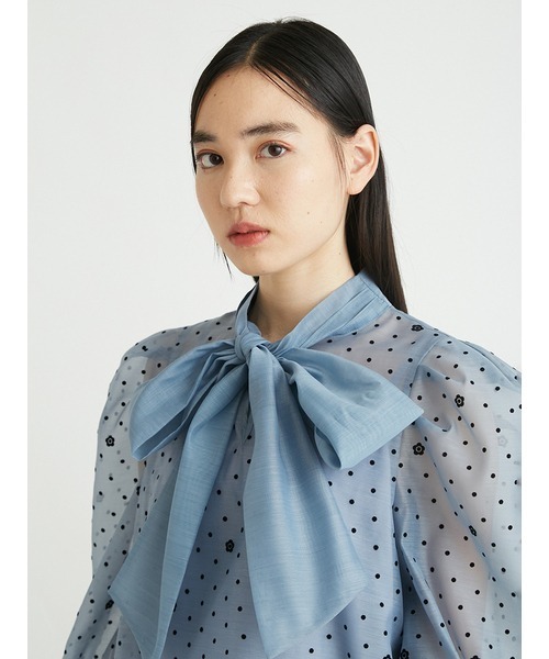 セール】【LILY BROWN×MARY QUANT】デイジードットブラウス