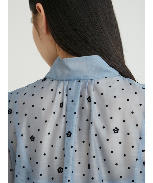 セール】【LILY BROWN×MARY QUANT】デイジードットブラウス