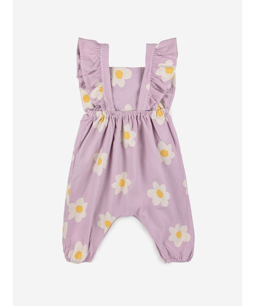 BOBO CHOSES(ボボショーズ)の「Baby Big Flower all over woven overall(サロペット/オーバーオール・キッズ・ラベンダー・12M/24M/18M)」の3枚目の写真