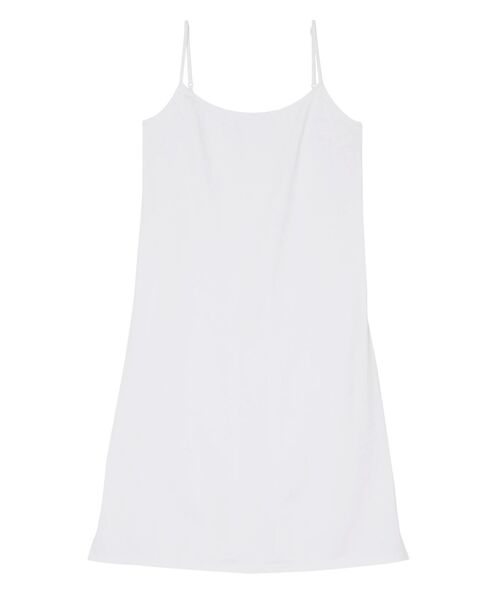 UN3D.（アンスリード）の「INNER CAMI OP / インナーキャミワンピース（インナーウェア/肌着・レディース・ブラック/ホワイト・FREE）」の3枚目の写真