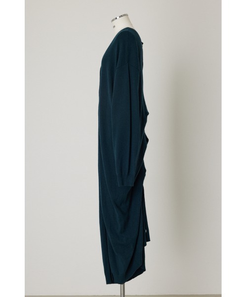 RIM.ARK（リムアーク）の「4way long knit CD 4wayロングニットカーディガン（ワンピース・レディース・ダークネイビー/チャコールグレー/ライトグレー/ダークグリーン・36/38）」の20枚目の写真