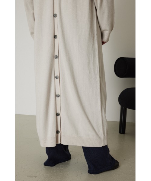 RIM.ARK（リムアーク）の「4way long knit CD 4wayロングニットカーディガン（ワンピース・レディース・ダークネイビー/チャコールグレー/ライトグレー/ダークグリーン・36/38）」の11枚目の写真