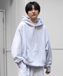 96thes（クローズ）の「【96thes】韓国ストリート ビッグシルエット ワンポイントロゴ刺繍 スウェットパーカー ユニセックス（パーカー・メンズ）」