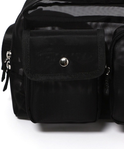 BRIEFING ボディバッグ メッシュ 黒　レア　美品 tiny tiny（ティニーティニー）の「メッシュボディバッグ[tiny