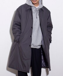 GLOSTER | 【GLOSTER/グロスター】SORONA 中綿ステンカラーコート(ステンカラーコート)