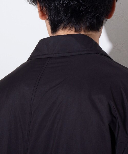 GLOSTER（グロスター）の「【GLOSTER/グロスター】SORONA 中綿ステンカラーコート（ステンカラーコート・メンズ・ブラック/チャコールグレー・S/M/L）」の15枚目の写真