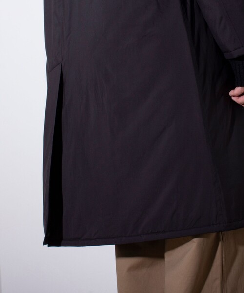 GLOSTER（グロスター）の「【GLOSTER/グロスター】SORONA 中綿ステンカラーコート（ステンカラーコート・メンズ・ブラック/チャコールグレー・S/M/L）」の16枚目の写真