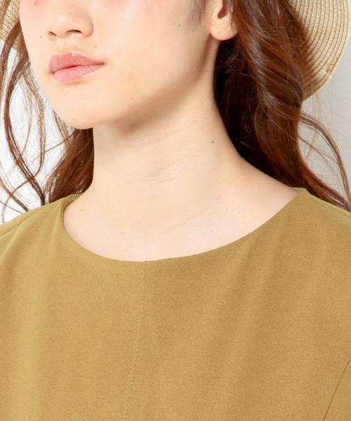 Another Edition(アナザーエディション)の「フェイクスウェードノースリーブ(ベージュ)/AEBC FAKE SUEDE NSL BGE(シャツ/ブラウス・レディース・ベージュ・フリー)」の6枚目の写真