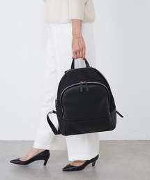 BEARDSLEY | 《PCやタブレットも入る・通勤にも》レザーコンビリュック(バックパック/リュック)