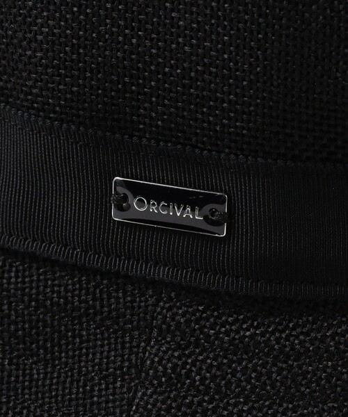 ORCIVAL（オーシバル）の「ORCIVAL / ナチュラル ハット（ハット・レディース・ベージュ/ブラック・ONE SIZE）」の5枚目の写真