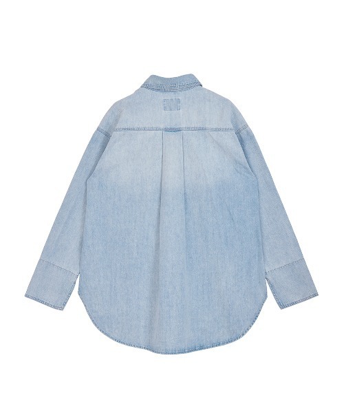 Ameri（アメリ）の「DENIM SKIPPER SHIRT（シャツ/ブラウス）」 - WEAR