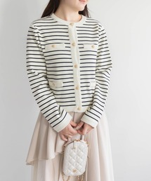 RANDA | ジャケットライクニットカーディガン(カーディガン/ボレロ)