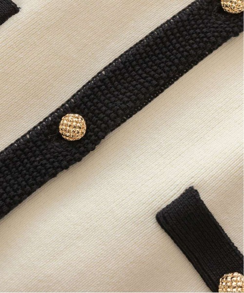 RANDA（ランダ）の「ジャケットライクニットカーディガン（カーディガン/ボレロ・レディース・ベージュ/ホワイト/ホワイト系その他・FREE）」の12枚目の写真