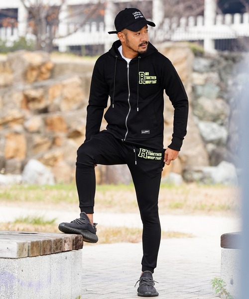 adamsJUGGLER（アダムスジャグラー）の「ネオンRスウェットパンツ