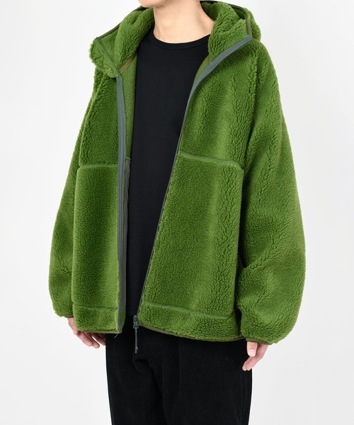 LAD MUSICIAN(ラッドミュージシャン)の「HOODED BLOUSON(ブルゾン・メンズ・グリーン系その他・44/42)」の2枚目の写真