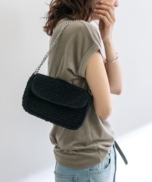 RIVE DROITE | メタリックニットポシェット(ショルダーバッグ)