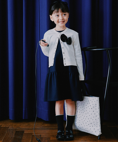 《追加》【BASIC】エトワールスナップカーディガン(80cm-150cm)（カーディガン/ボレロ）｜IENA ENFANT（イエナアンファン）