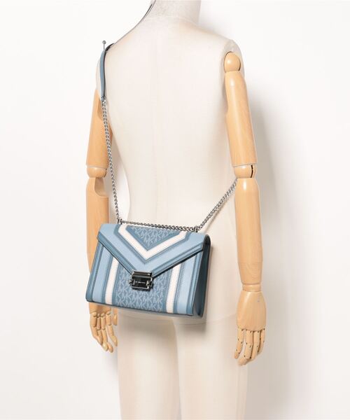 MICHAEL KORS（マイケルコース）の「WHITNEY カラーブロック フラップ