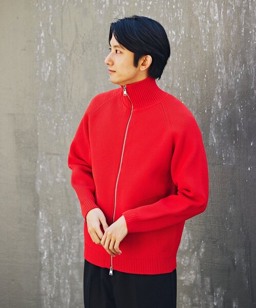 EDIFICE（エディフィス）の「《再入荷》スポンディッシュ ドライバーズニット（ニット/セーター・メンズ・ブラック/レッド/ライトグレー・MEDIUM/LARGE）」の21枚目の写真