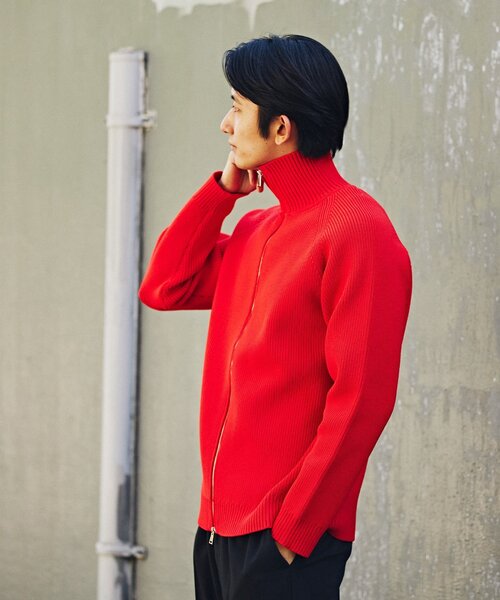 EDIFICE（エディフィス）の「《再入荷》スポンディッシュ ドライバーズニット（ニット/セーター・メンズ・ブラック/レッド/ライトグレー・MEDIUM/LARGE）」の19枚目の写真