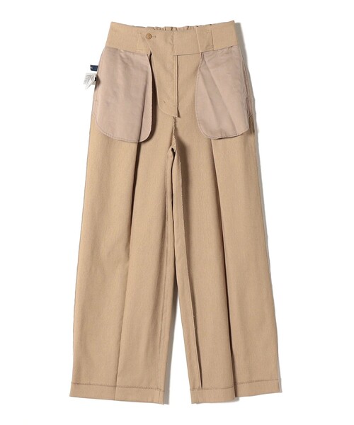 フロントタック ストレートパンツジャックムス フロントタック ストレートパンツジャックムス