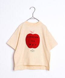 p.premier | グラフィックプリント ワイド半袖Tシャツ(Tシャツ/カットソー)