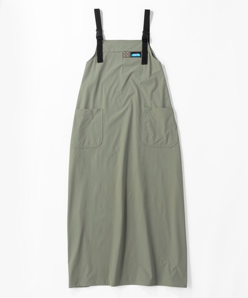 KAVU(カブー)の「KAVU/カブー Jumper Skirt/ジャンパースカート(サロペット/オーバーオール・レディース・ネイビー/グレイッシュベージュ/オリーブ・ONE SIZE)」の17枚目の写真