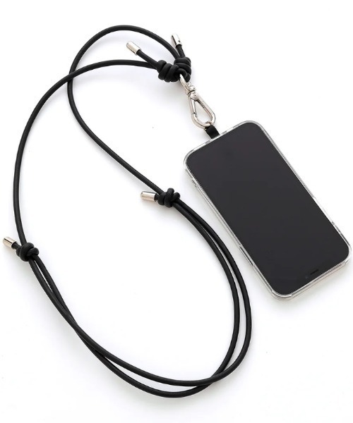 ITTI（イッチ）の「ITTI/イッチ/HERRIE PHONE STRING / STCOW ITTI-GOODS-059（スマホグッズ・メンズ・ブラック/アイボリー/グレー系その他3/グレー・F）」の5枚目の写真