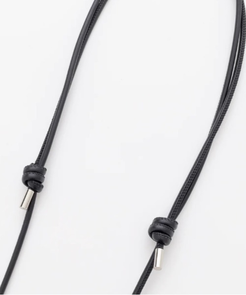 ITTI（イッチ）の「ITTI/イッチ/HERRIE PHONE STRING / STCOW ITTI-GOODS-059（スマホグッズ・メンズ・ブラック/アイボリー/グレー系その他3/グレー・F）」の7枚目の写真