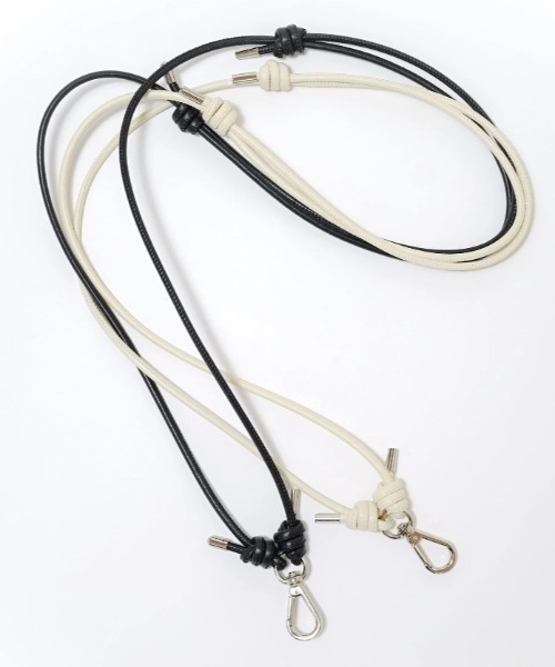 ITTI（イッチ）の「ITTI/イッチ/HERRIE PHONE STRING / STCOW ITTI-GOODS-059（スマホグッズ・メンズ・ブラック/アイボリー/グレー系その他3/グレー・F）」の10枚目の写真