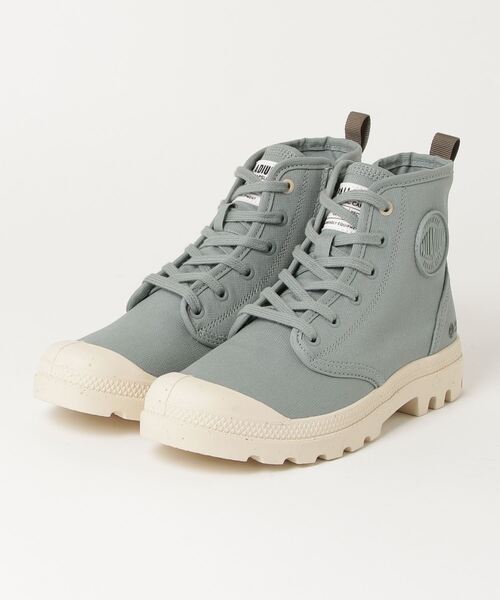 PALLADIUM(パラディウム)の「PALLADIUM/パラディウム PAMPA HI ZIP ORGANIC/パンパハイ ジップ オーガニック(スニーカー・レディース・ライトカーキ/グレー/ブラック/ブルー/ホワイト/ピンク・25.5cm/28cm/22.5cm/23cm/23.5cm/24cm/24.5cm/25cm/26cm/26.5cm/27cm/27.5cm/22.5㎝)」の5枚目の写真